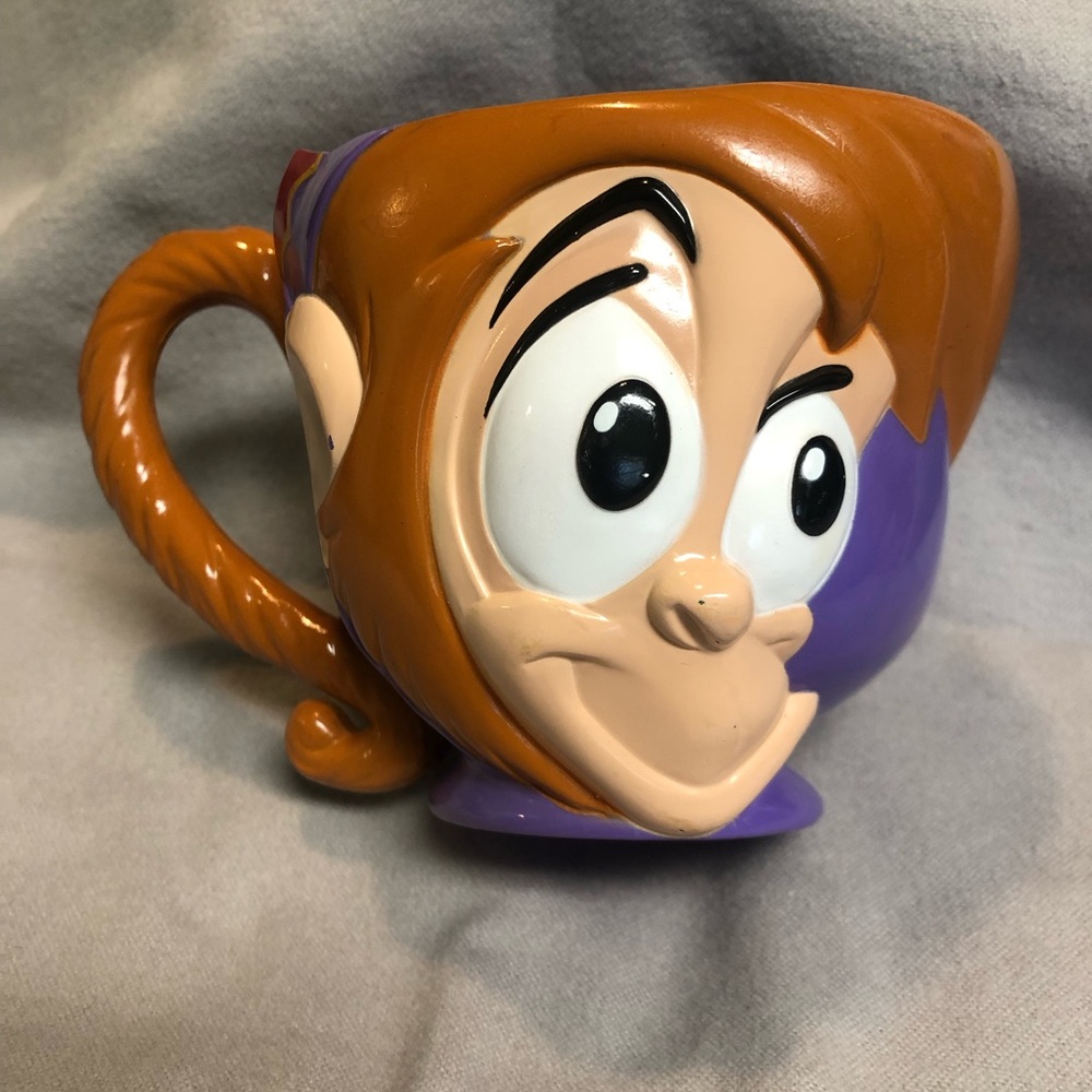 Disney Aladdin ABU Monkey Cartoon Cup - Picture 1 of 4